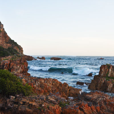 Knysna - The Heads - Blick aufs Meer