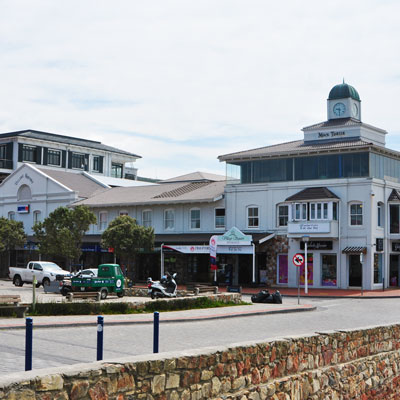 Stadtzentrum von Hermanus