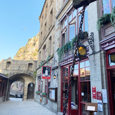 Auf dem Mont Saint Michel