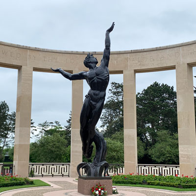 Der amerikanische Soldatenfriedhof