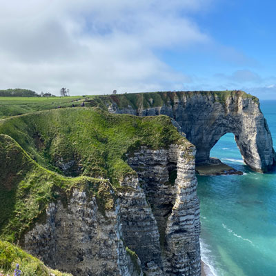 Die Alabasterkueste von Etretat